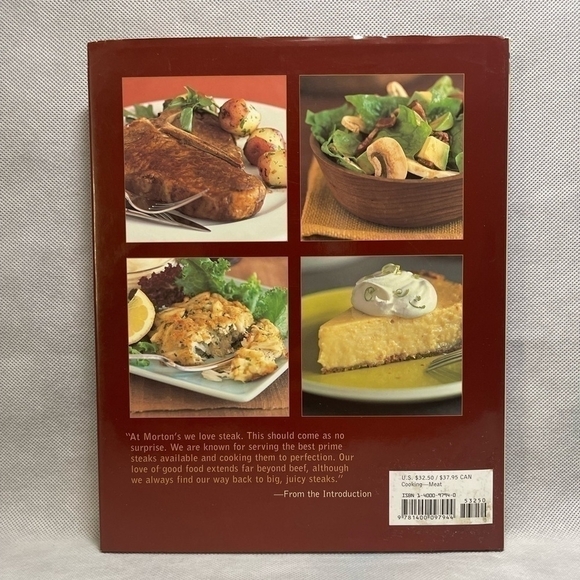 Recipes Book Morton's Steak Bible Cookbook - Picture 2 of 3